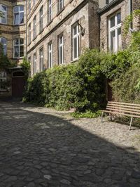 Berlin: Urban Design with Cobble Stone Roads and Trees