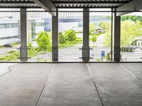 Berlin Urban Design: Concrete Street Parking Deck