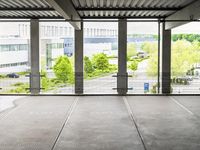 Berlin Urban Design: Concrete Street Parking Deck