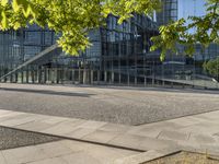 Urban Design in Berlin: Glass Walls and Reflections