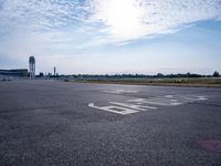 Berlin Urban Landscape at Airfield