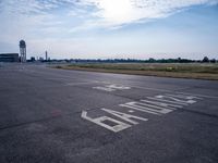 Berlin Urban Landscape at Airfield
