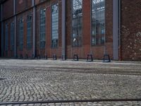 Berlin Urban Landscape: Cobblestone Roads and Classic Architecture