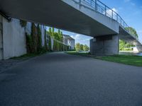 Berlin Urban Landscape: A River and Canal Cutting Through the City