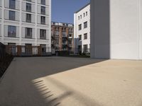 Berlin Urban Neighborhood with Modern Architecture 003