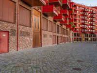 Berlin's Urban Residential Area at Dawn