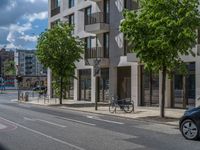 Urban Road in Berlin: Modern Architecture and City Life