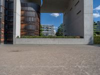 Berlin's Urban Space: Concrete and Gravel Surfaces