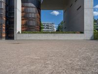 Berlin's Urban Space: Concrete and Gravel Surfaces