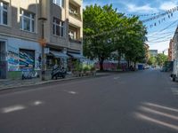 Urban Street in Berlin: European City Life