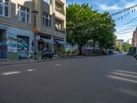 Urban Street in Berlin: European City Life