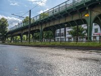 Berlin's Urban Underpass with Classic Architecture