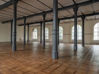 Berlin Warehouse Ballet Studio with Classic Architecture