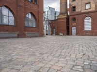 Berlin: Discovering a Hidden Warehouse Courtyard with Brickwork