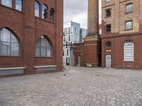 Berlin: Discovering a Hidden Warehouse Courtyard with Brickwork