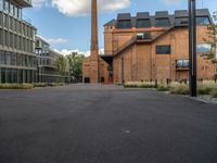 Berlin's Warehouse and Factory Cityscape