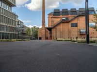 Berlin's Warehouse and Factory Cityscape