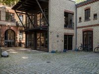 Berlin Warehouse: Urban Design with Brick Wall