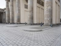 Berlin's Classic Architecture Under a Grey Sky