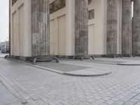 Berlin's Classic Architecture Under a Grey Sky