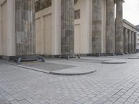 Berlin's Classic Architecture Under a Grey Sky