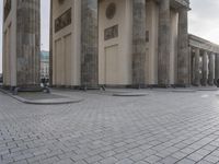 Berlin's Classic Architecture Under a Grey Sky