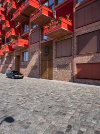 Berlin's Red Cobblestone Roads: Exploring the City's Architecture