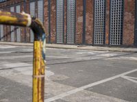 Berlin's Urban Landscape: Parking Garage and Courtyard
