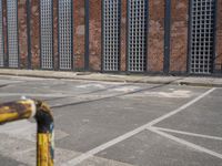 Berlin's Urban Landscape: Parking Garage and Courtyard