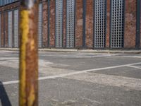 Berlin's Urban Landscape: Parking Garage and Courtyard