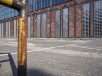 Berlin's Urban Landscape: Parking Garage and Courtyard