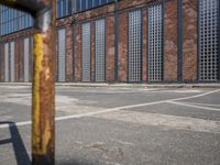 Berlin's Urban Landscape: Parking Garage and Courtyard