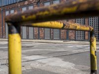 Berlin's Urban Landscape: Parking Garage and Courtyard