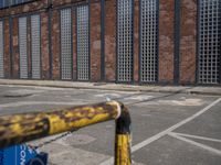 Berlin's Urban Landscape: Parking Garage and Courtyard
