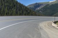 Berthoud Pass, Colorado Road through Low Mountains - 005