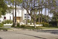 Beverly Hills Villa Architecture with Clear Sky