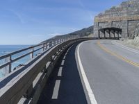 Big Sur California Bridge Over Coastal Waters