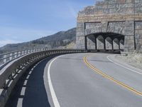 Big Sur California Bridge Over Coastal Waters