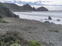 Big Sur California Coast Mountains Beach 001