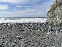 Big Sur Cliffs and Rock Formations Overlooking the Ocean