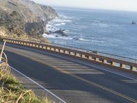 Big Sur Coastal Views: Highway Bridge Overlooking the Ocean