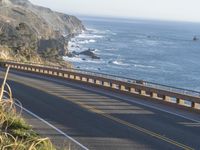 Big Sur Coastal Views: Highway Bridge Overlooking the Ocean