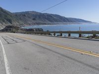 Big Sur Road: Journey through Low Coastal Mountains