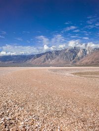 Blue Sky Horizon: Road Travel