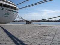 Boating Equipment at Bremen Harbor in Europe