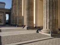 Brandenburg Gate in Berlin: A Clear Sky View