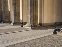 Brandenburg Gate in Berlin: A Clear Sky View