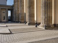 Brandenburg Gate in Berlin: A Clear Sky View