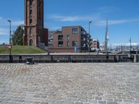 Bremen City: Streets with Asphalt and Cobblestone