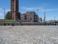 Bremen City: Streets with Asphalt and Cobblestone